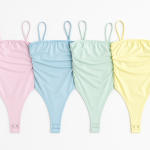 Art. 878-MF Body strapless microfibra frunce lateral - Imagen 2