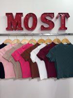 Art. 1461-M Remera comun media polera morley manga corta - Imagen 2