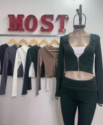 Art. 241-MR Campera con capucha y cierre morley ribb - Imagen 3