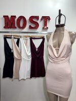 Art. 875-MF-STR Vestido buche microfibra strass - Imagen 3