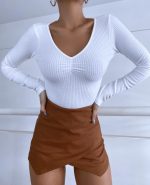 Art. 1275-M(LAR) Remera morley manga larga frunce pucho