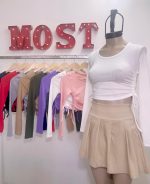 Art. 1412-M(LAR) Remera morley manga larga frunce lat - Imagen 3