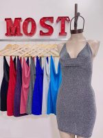 Art. 583-L2 Vestido lurex buche tira strass - Imagen 4