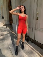 Art. 812-MF Catsuit microfibra tira