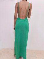 Art. 825-L Vestido largo buche lurex - Imagen 3