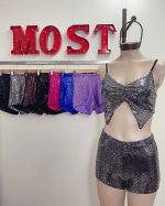 Art. 70-PA Short pailette brillo - Imagen 2