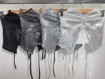 Art. 1501-LE Top lentejuelas doble pico y frunce - Imagen 4