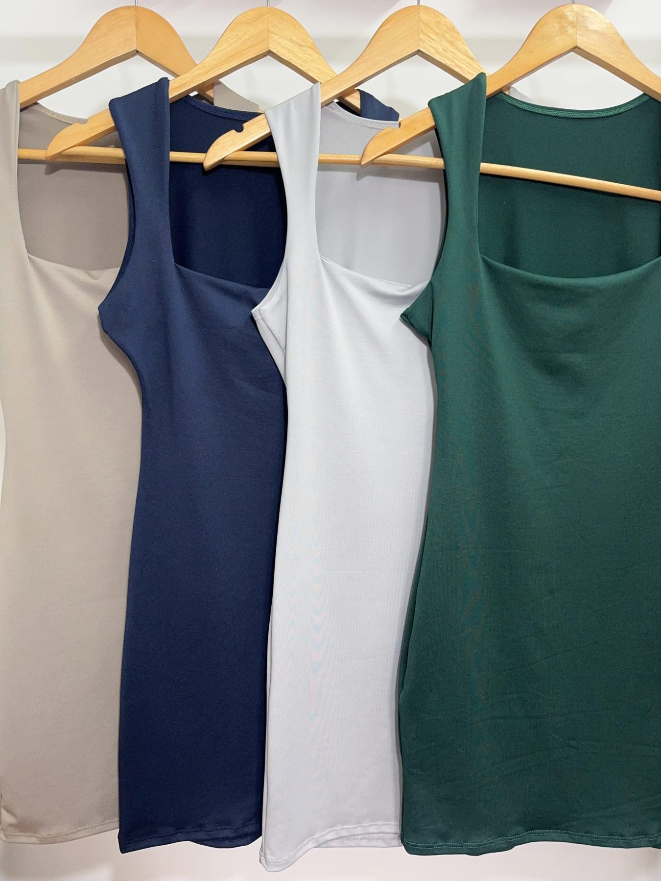 Art. 807-MF Vestido microfibra escote cuadrado - Imagen 2
