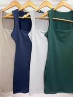 Art. 807-MF Vestido microfibra escote cuadrado - Imagen 2